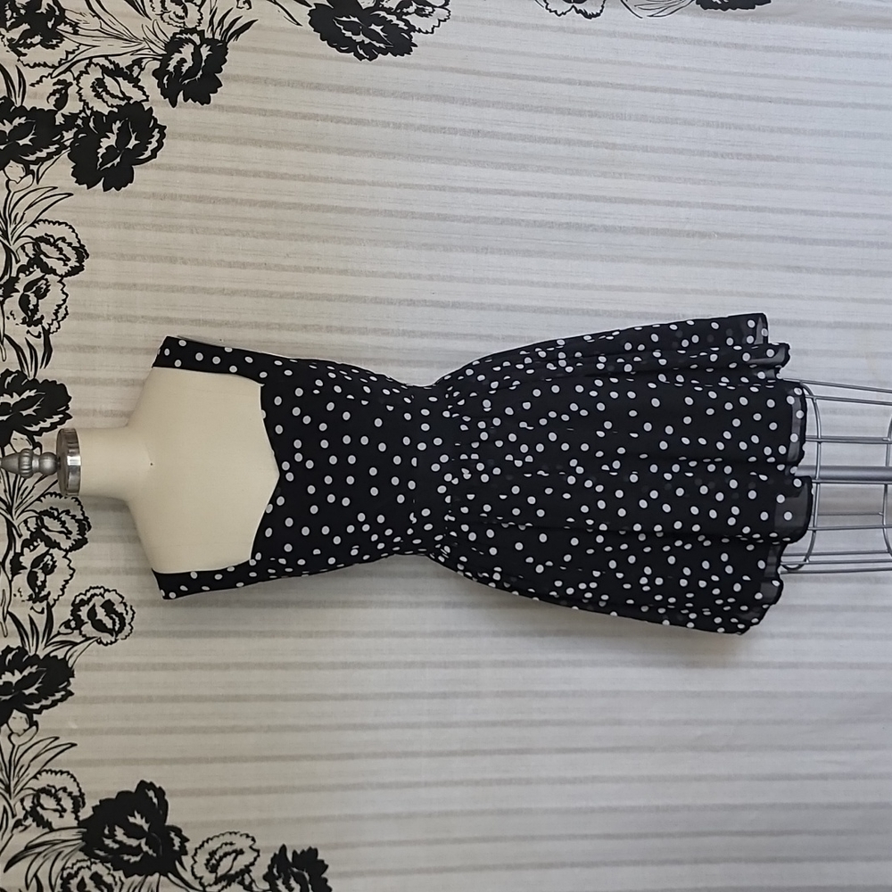 Polka-dot dress